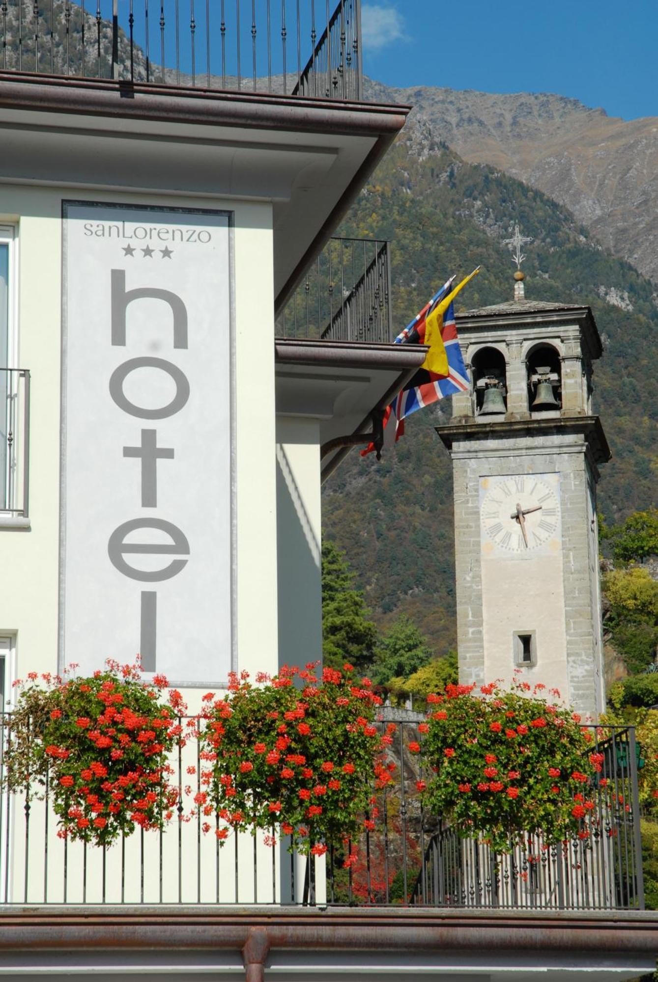 Hotel San Lorenzo Chiavenna Ngoại thất bức ảnh